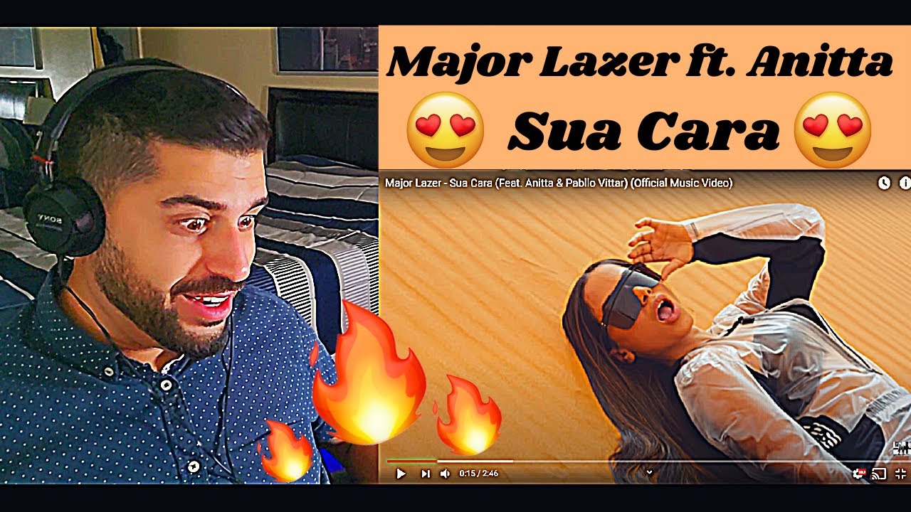 Major Lazer - Sua Cara Feat. Anitta & Pabllo Vittar (Official Music Video) - REACTION VIDEO!!!