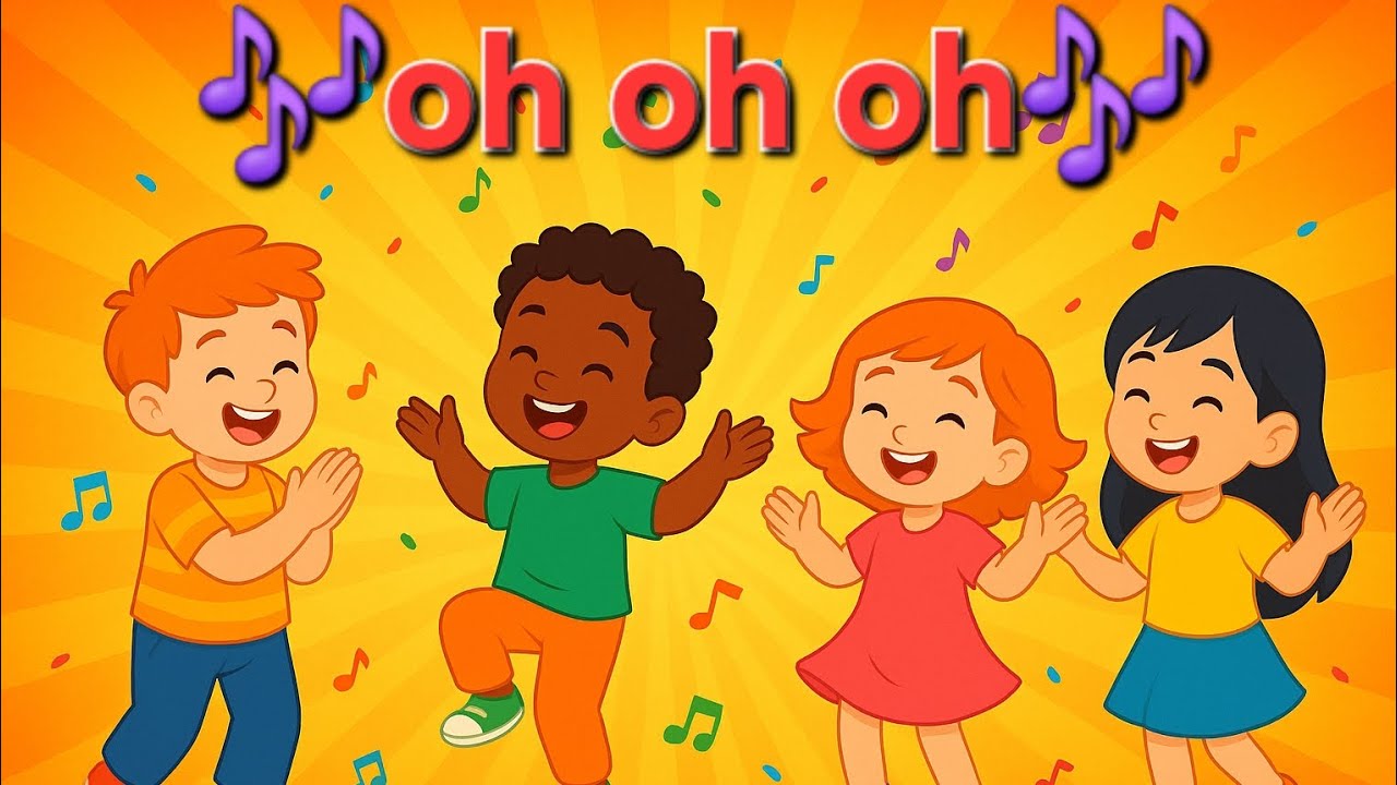 Oh oh oh, chante avec moi ! 🎤 | Chanson joyeuse pour enfants
