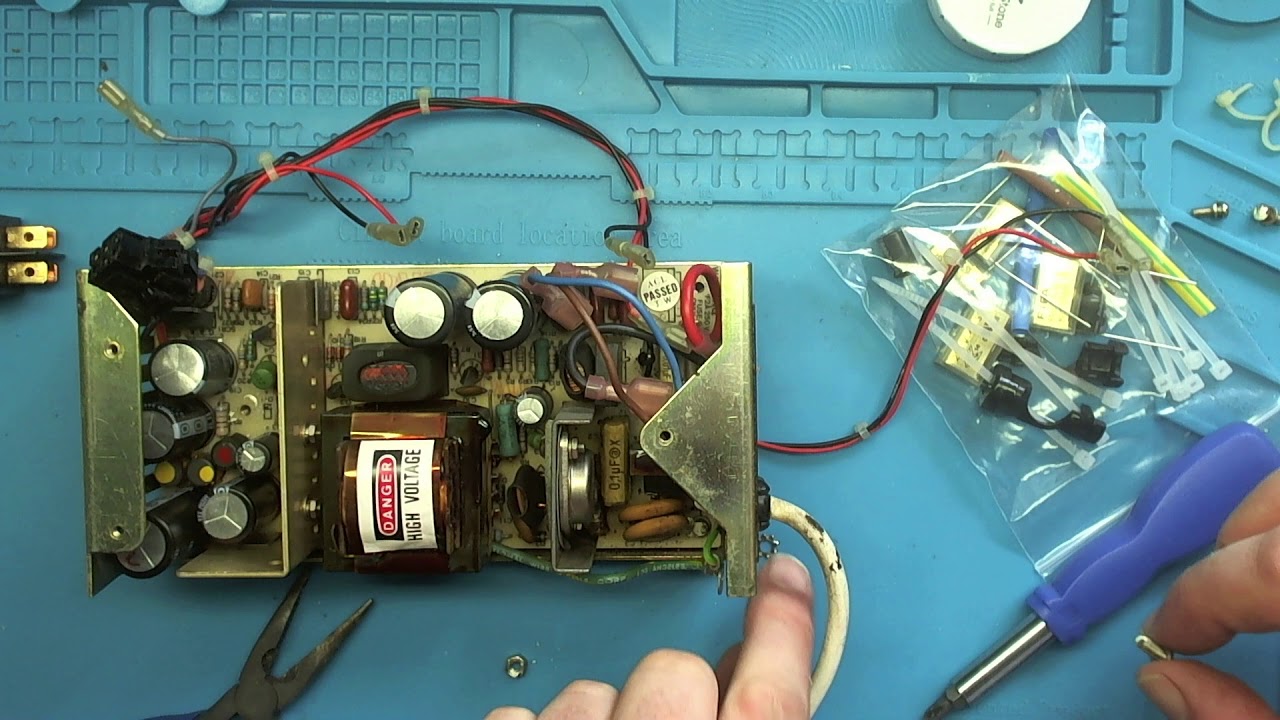 Acorn Antiques: Recapping a BBC Model B Power Supply