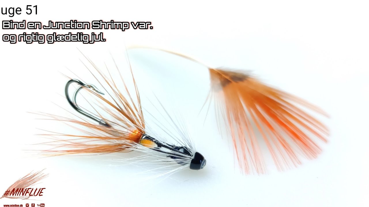 Bind en Junction Shrimp var. og rigtig glædelig jul - update fra Minflue.dk uge 51