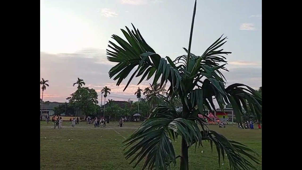 Senja Sore Lapangan Bola dikampung 🙂 