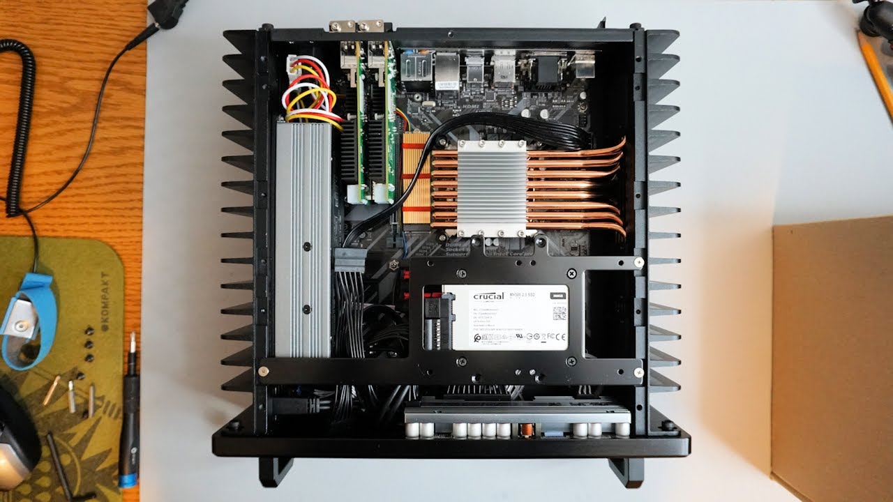 HDPlex H3 — создание полностью бесшумного безвентиляторного ПК