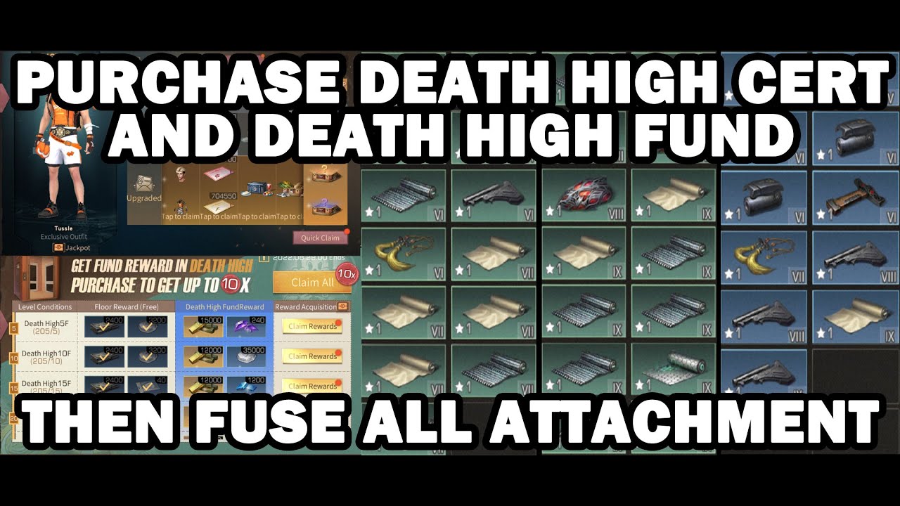 Fuse All Attachment | DH Cert Season 12 | Lifeafter