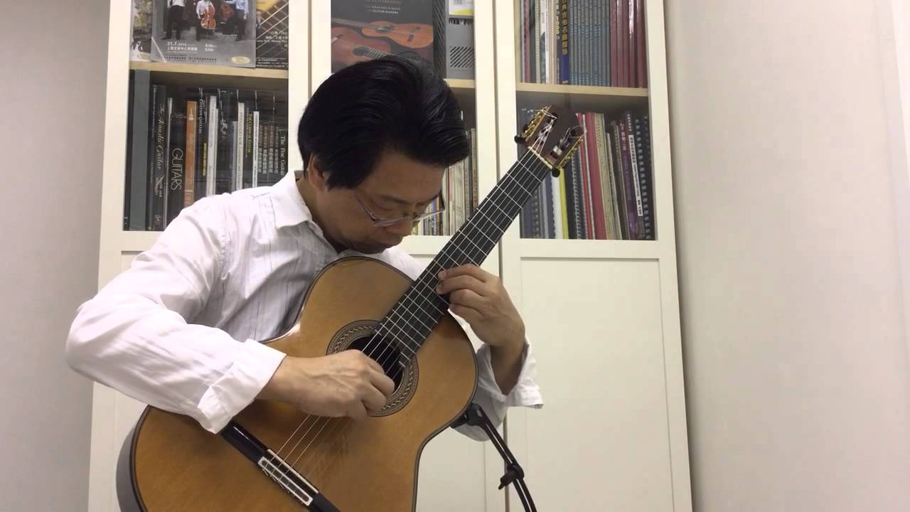 Preludio Saudade - Agustin Barrios -played by Stephen Chau on Antonius Muller Double Top 2012 guitar