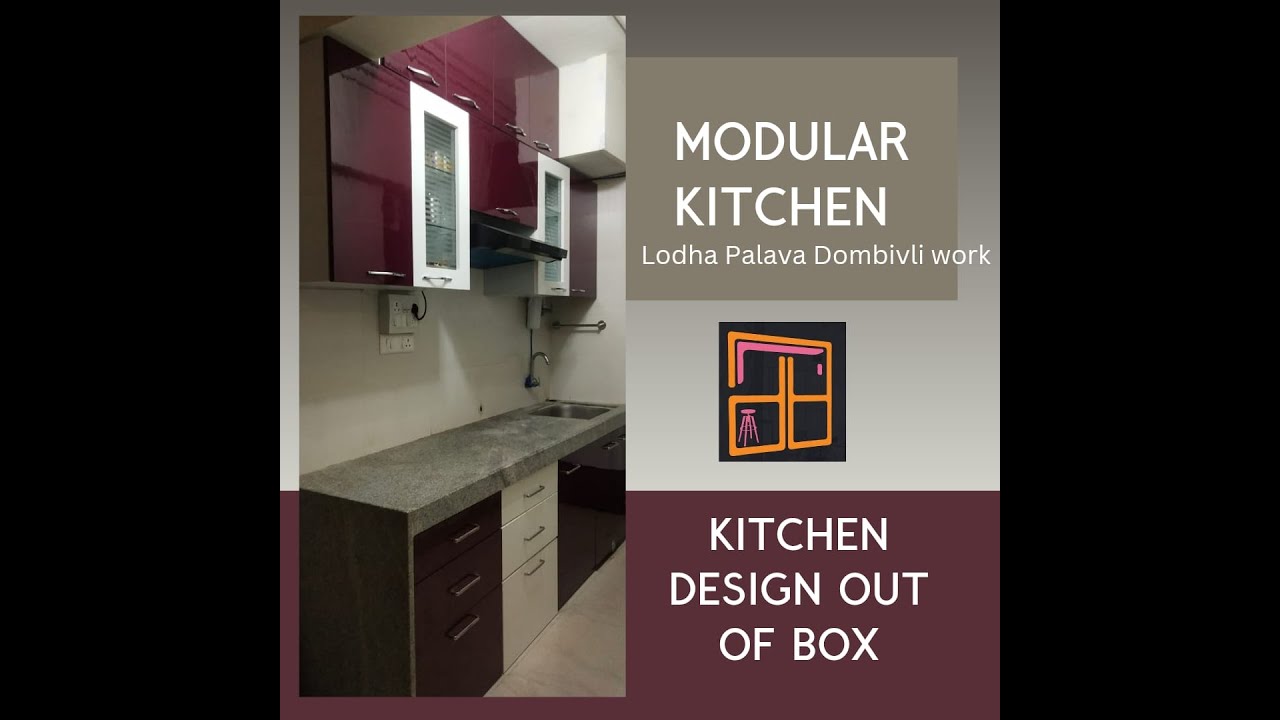 Our site's work Lodha Crown, Beautiful Straight Modular kitchen, Ranjit Interior designer-8169118996