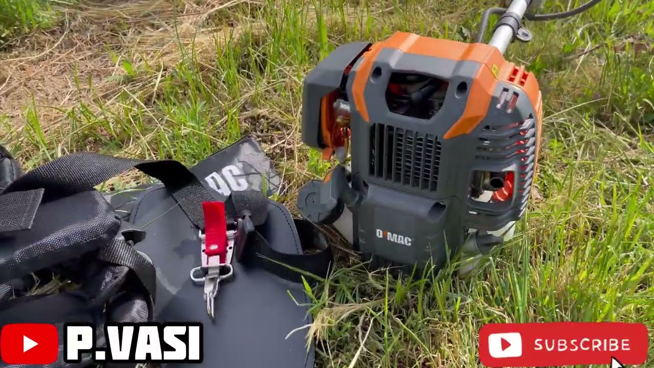 COSESC IARBA DIN LIVADĂ CU MOTOCOASA O’MAC IN 4T MS 190