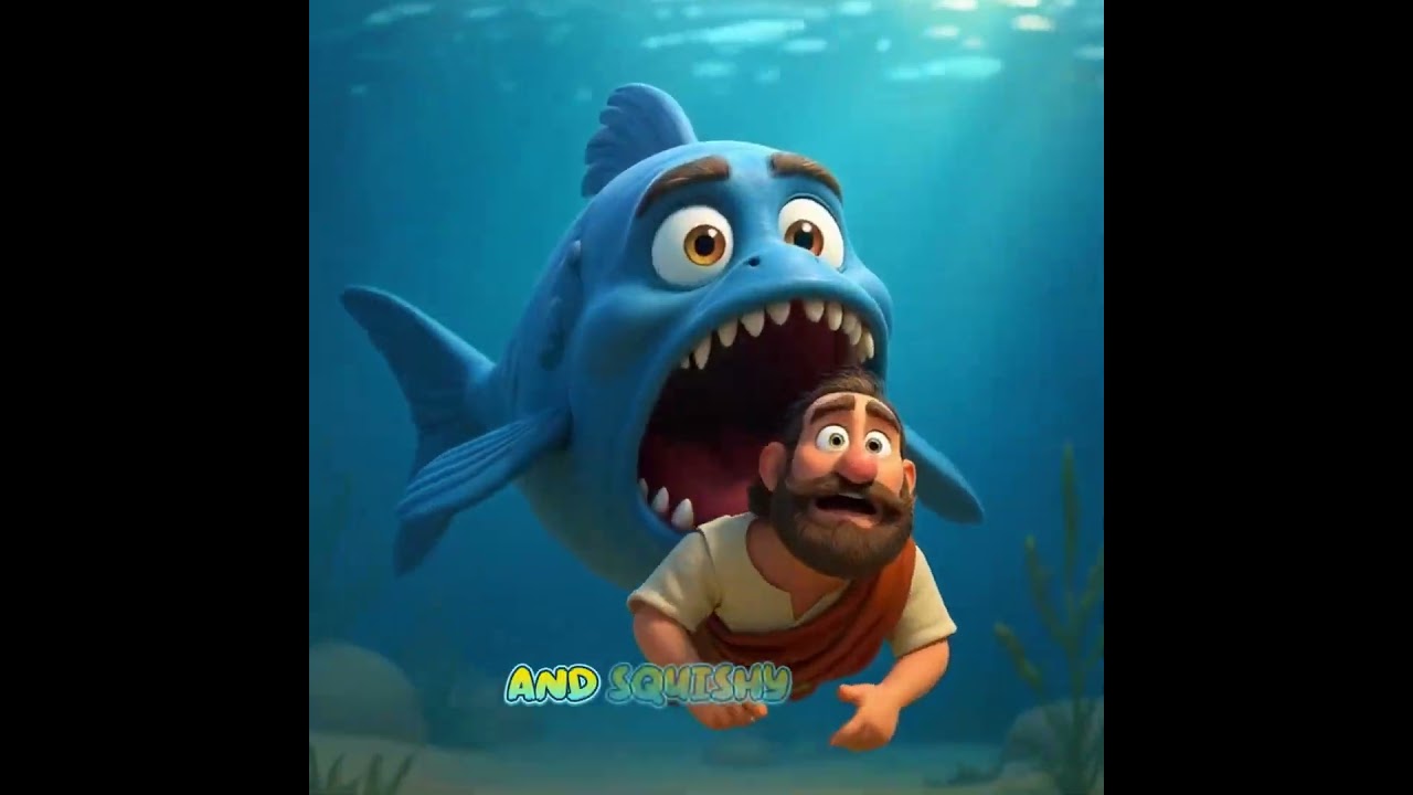 Jonah and the Big Fish – Bible Story for Kids | Jesus Through Little Hearts