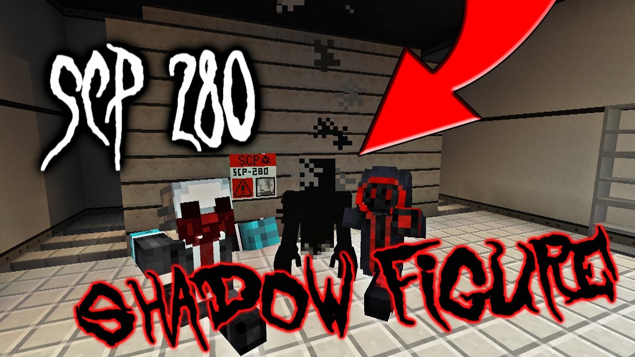 MINECRAFT SCP-280 SHADOW FIGURE WATCHES US FROM THE DARKNESS (SCARY SHADOW SCP)