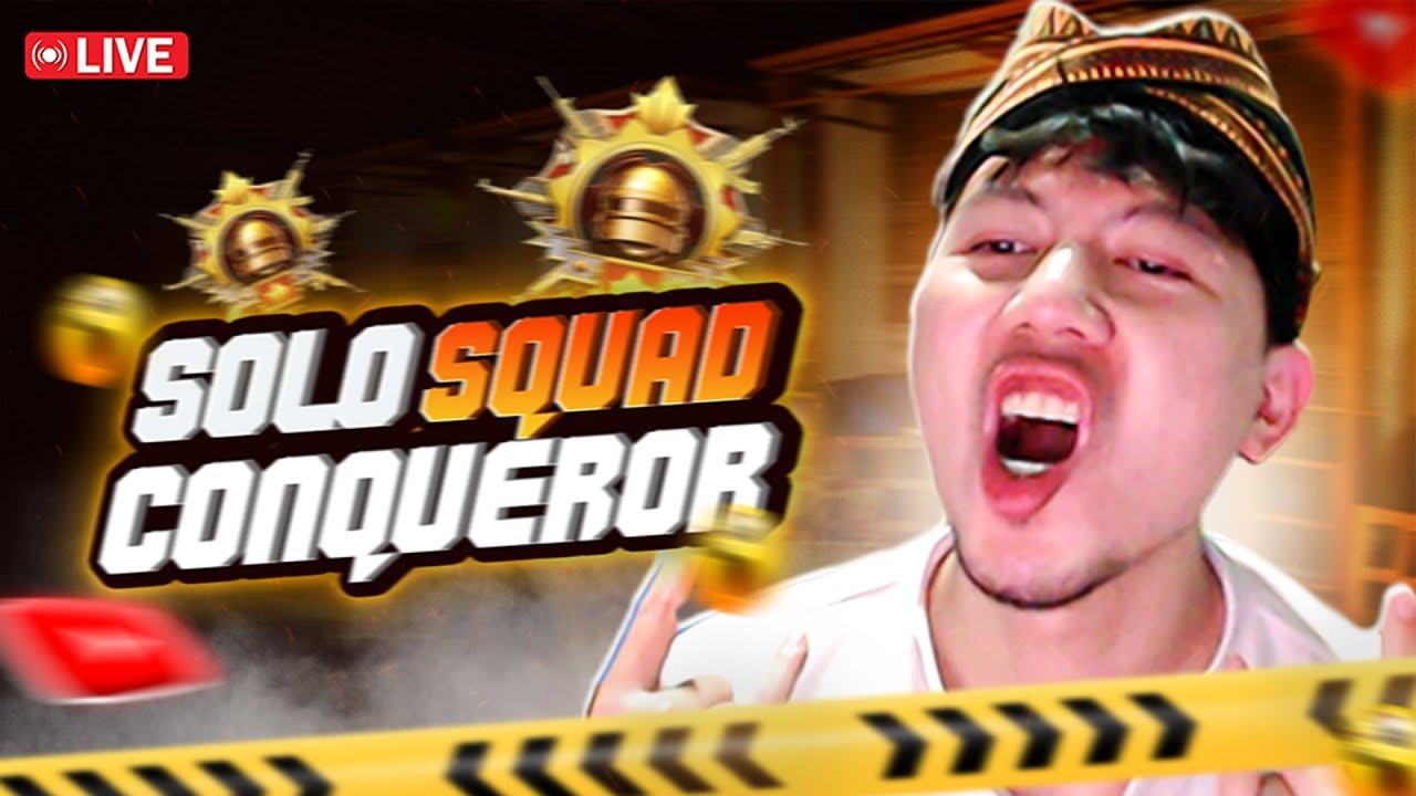 SOLO VS SQUAD PUSH CONQUE DI PAGI HARI