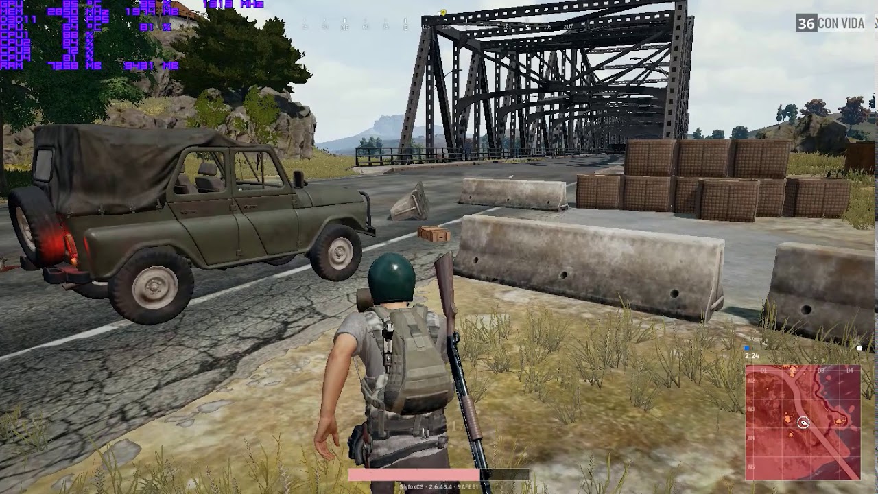 PUBG i5-3570 - GTX 750 Ti - 12gb ram - Test