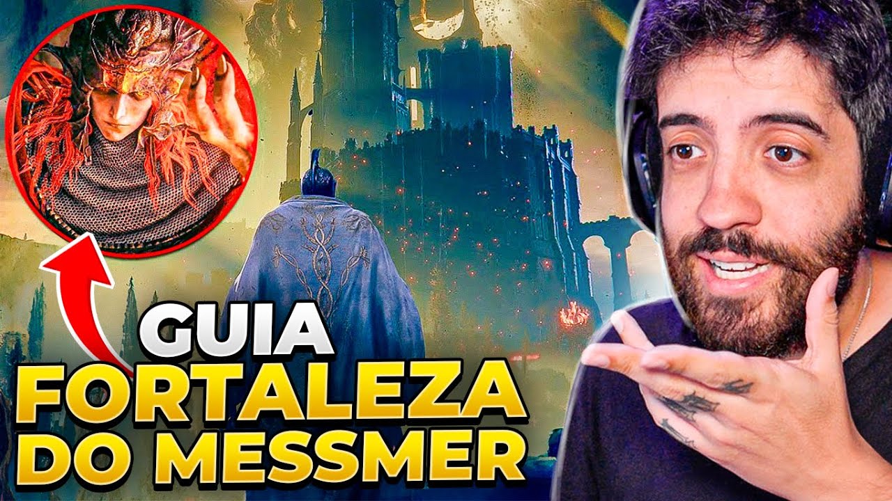 ELDEN RING DLC - GUIA DA FORTALEZA DAS SOMBRAS E DO MESSMER!