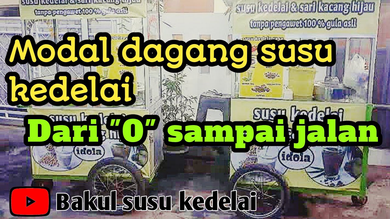 modal usaha susu kedelai