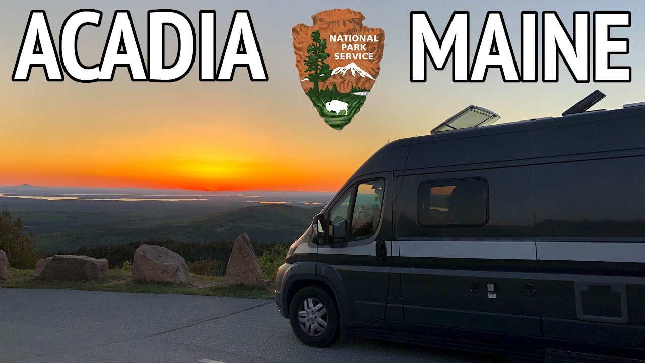 Acadia National Park Travel VLOG | We’re the Russos Camper Van Life S1:E54