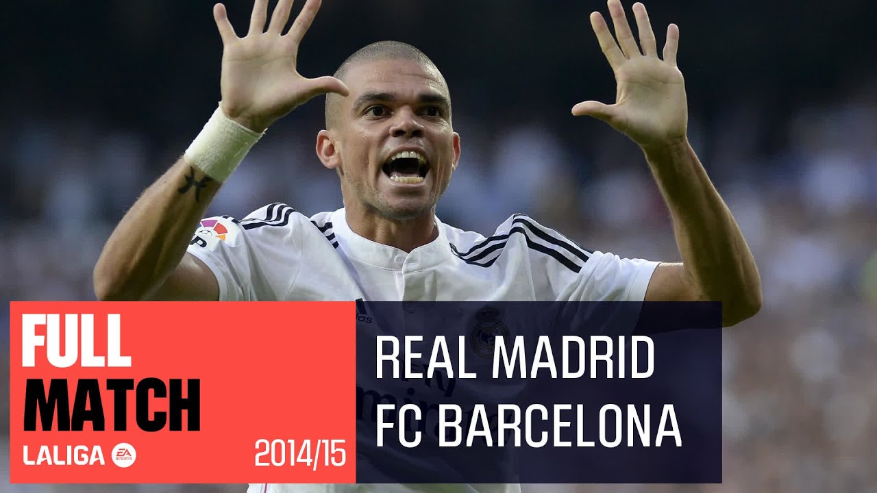 ELCL&Aacute;SICO Real Madrid vs FC Barcelona (3-1) 2014/2015 FULL MATCH