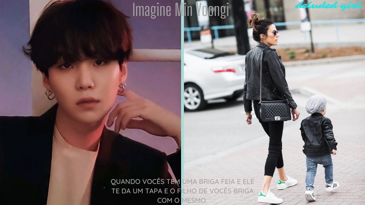 Imagine Min Yoongi-Quando vocês tem uma briga feia e ele te da um tapa ||ep único||