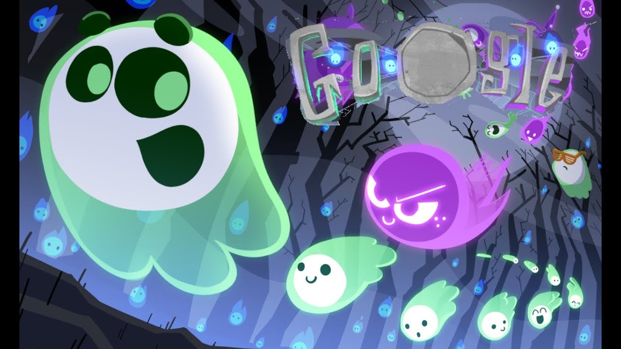 Google Halloween Doodle 2018 / 2022 (Great Ghoul Duel) OST - Spooky Forest [Extended]