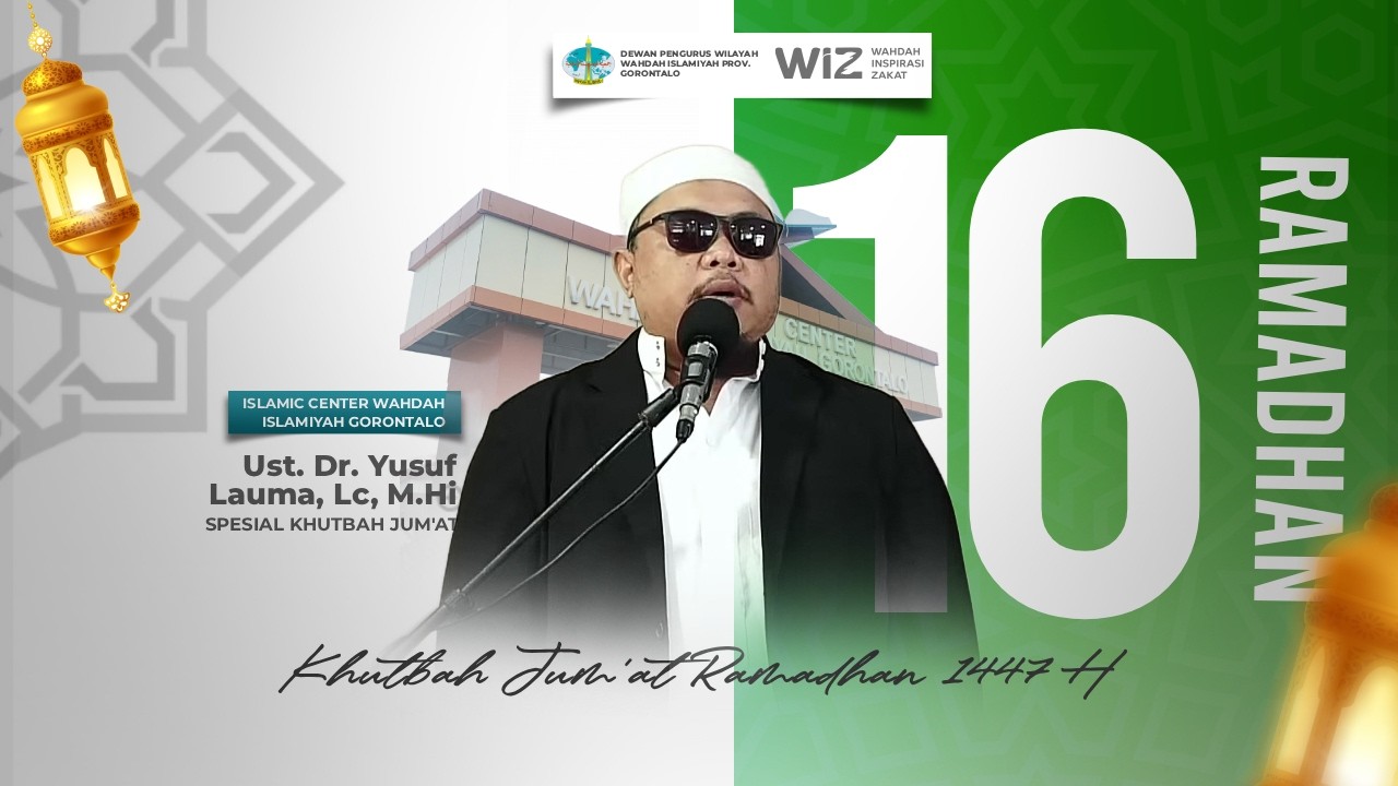 [LIVE🔴] KHUTBAH JUM'AT KETIGA RAMADHAN 1447 H - UST. Dr. YUSUF LAUMA, Lc, M.Hi