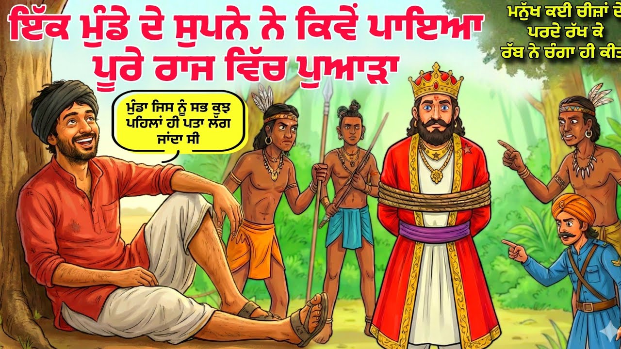 ਇੱਕ ਮੁੰਡੇ ਦੇ ਸੁਪਨੇ ਨੇ ਕਿਵੇਂ ਪਾਇਆ ਪੂਰੇ ਰਾਜ ਵਿੱਚ ਪੁਆੜਾ।Punjabi story । Desi #motivation #motivational 