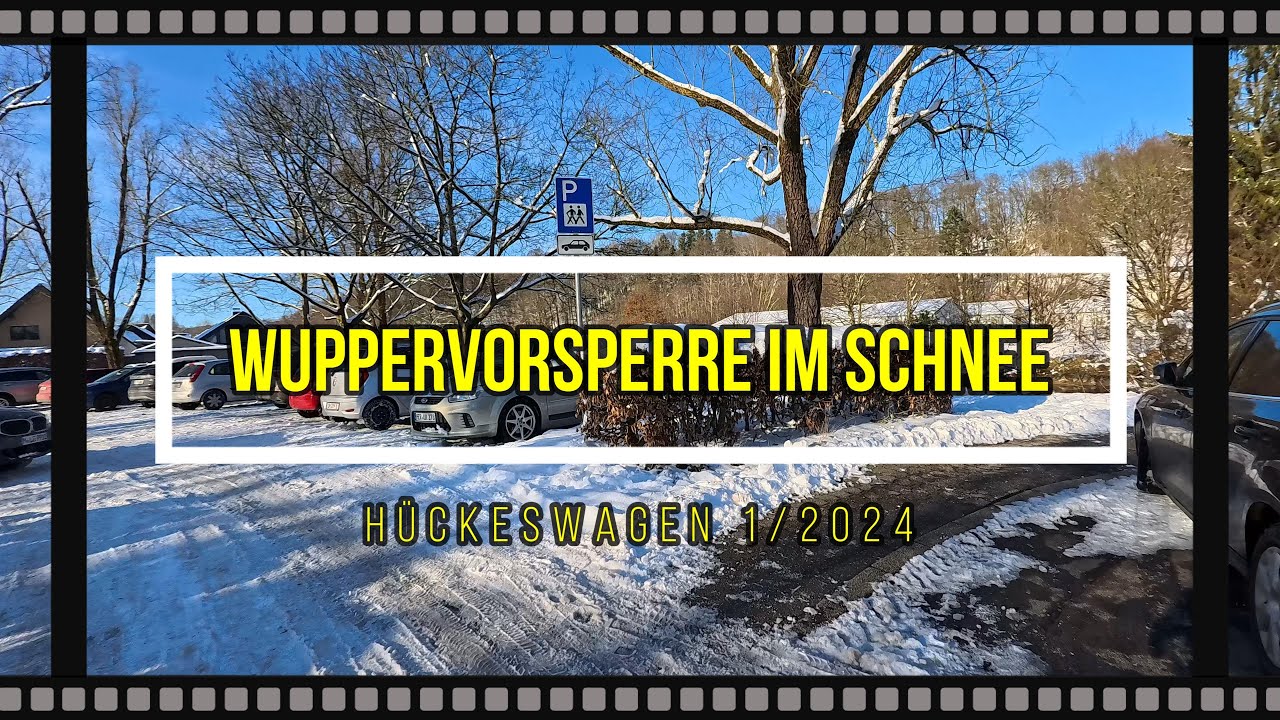 Die Wuppervorsperre in Hückeswagen