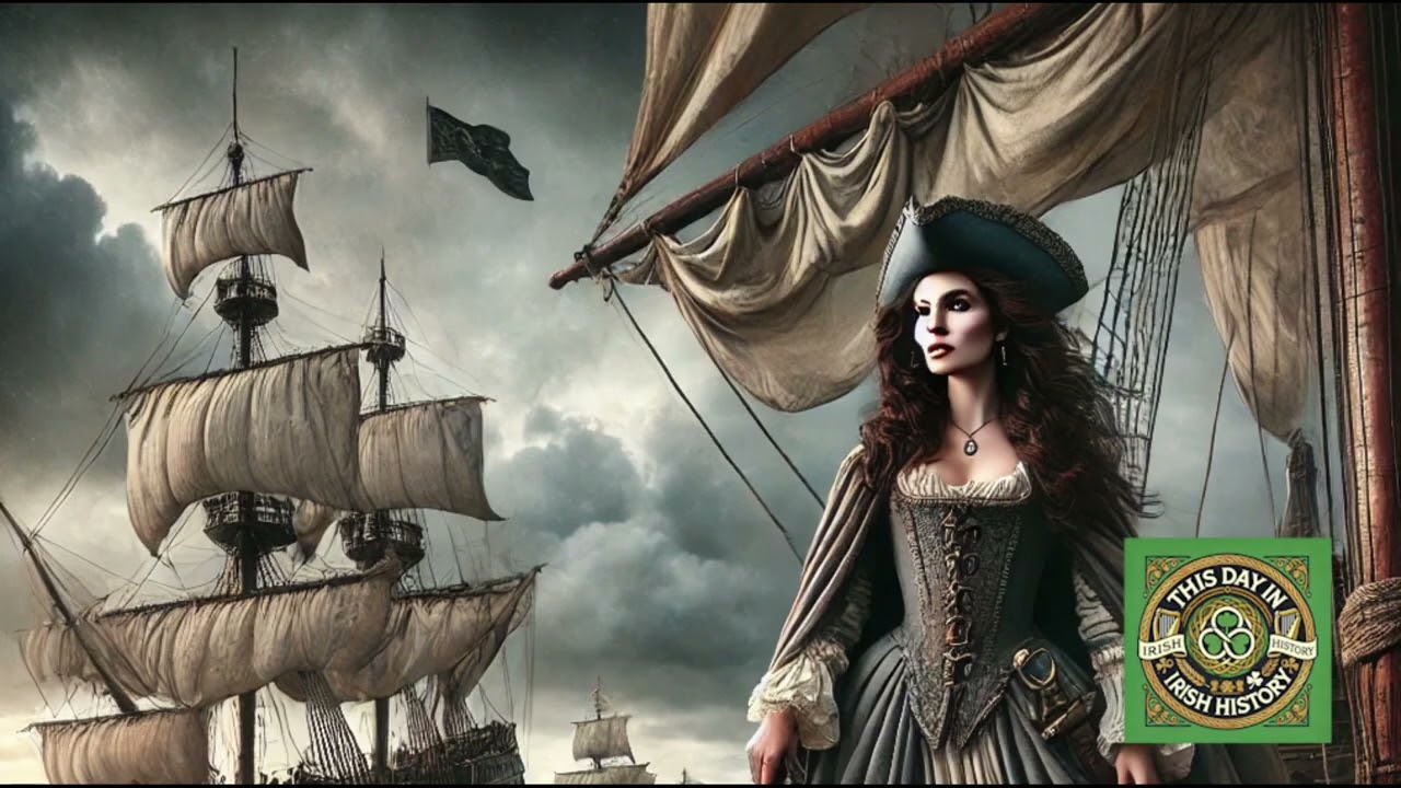 March 8, 1594 - The English Attempts to Hunt Down Irish Pirate Queen Grace O'Malley