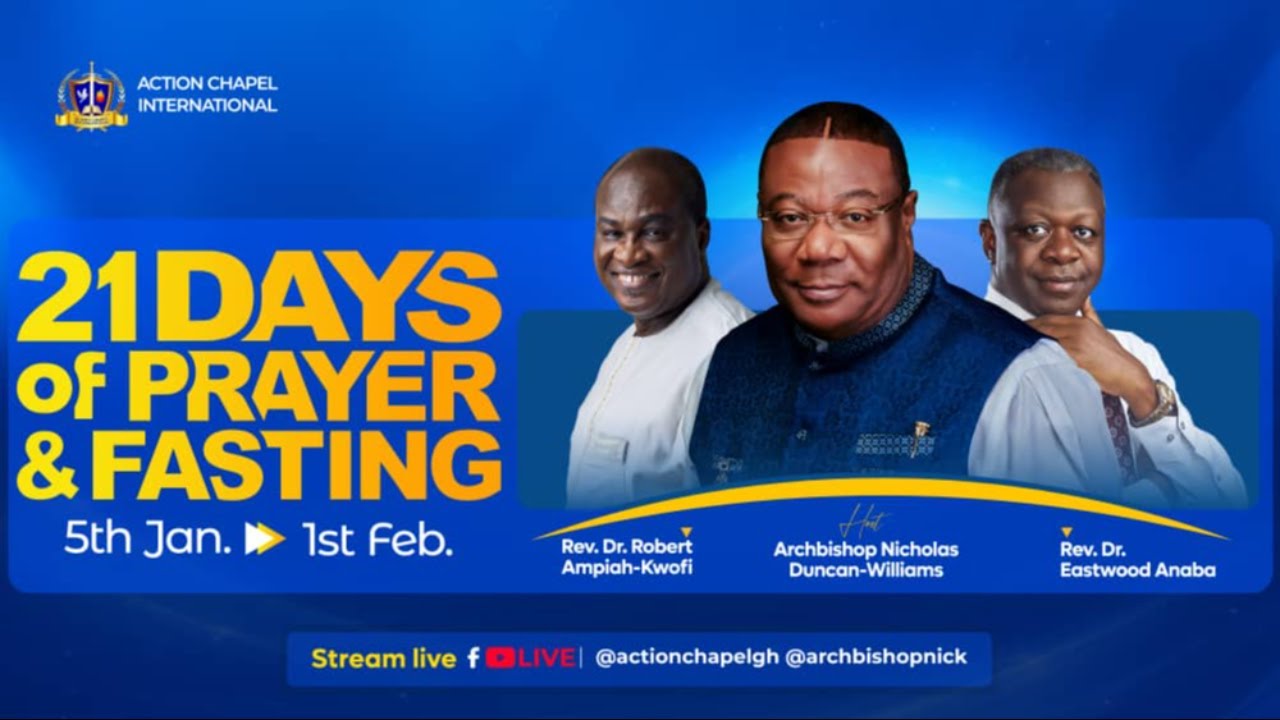 21 DAYS OF PRAYER AND FASTING | MORNING SESSION | JAN 20 2026