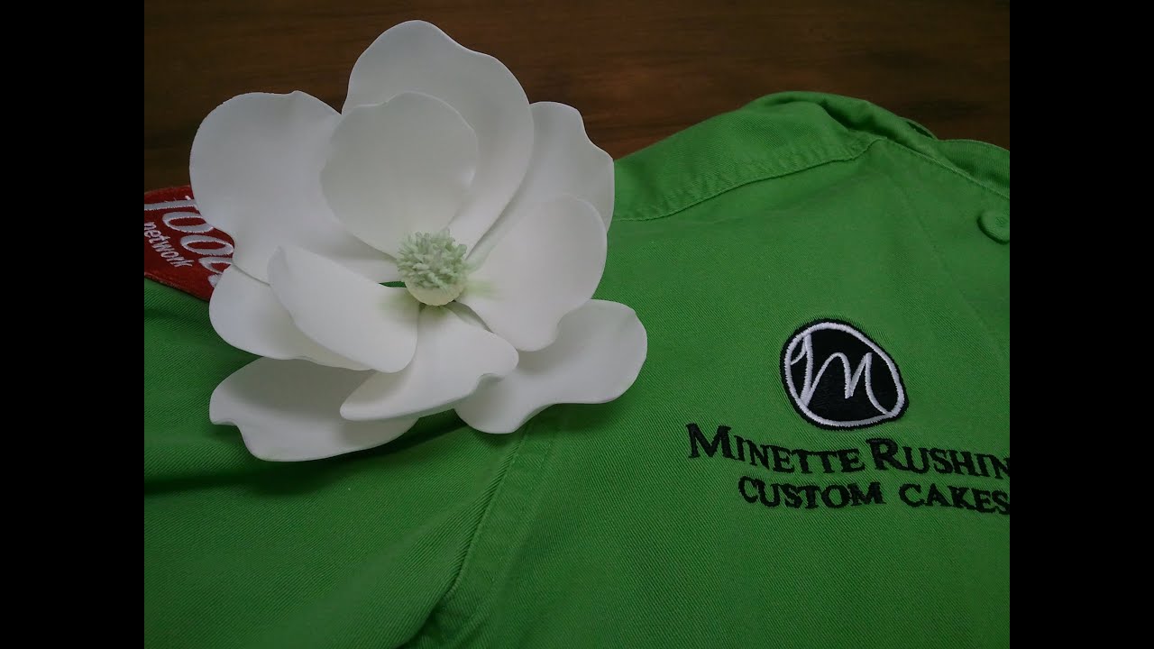 How to Make a Gumpaste Magnolia (Part 1 of 3)