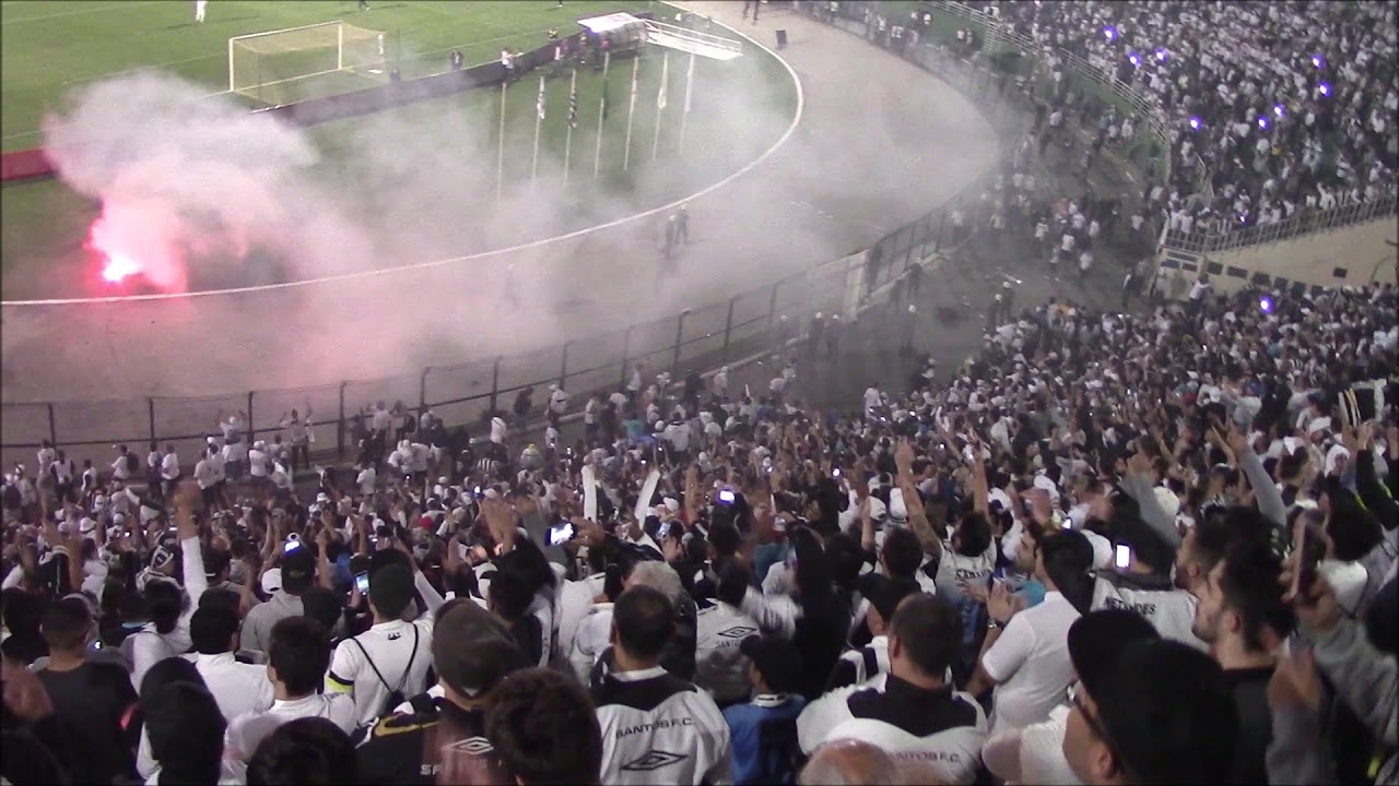 SANTOS FC  x conmebol/independiente - o que a TV não mostrou no Pacaembu.