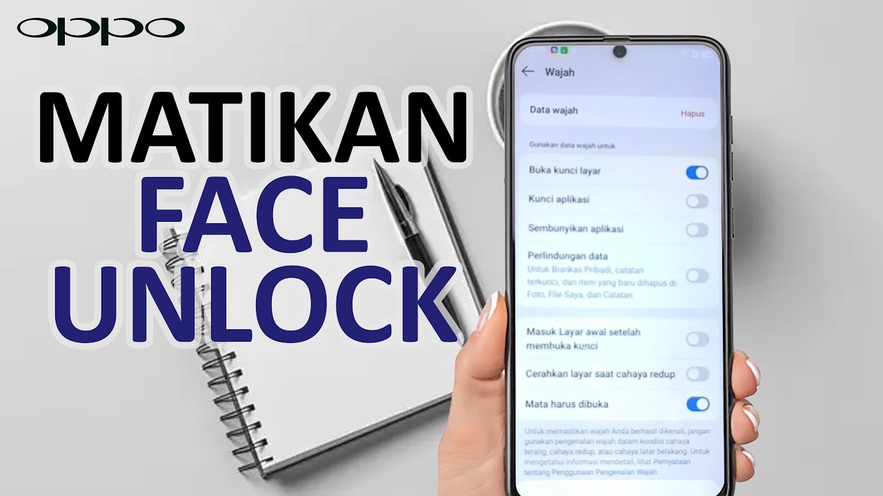 Cara Mematikan Face Unlock Di Hp Oppo A6x