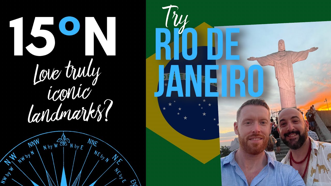 BRAZIL || Rio de Janeiro - travel vlog (Christ the Redeemer, Copacabana, Rocinha) 15 Degrees North