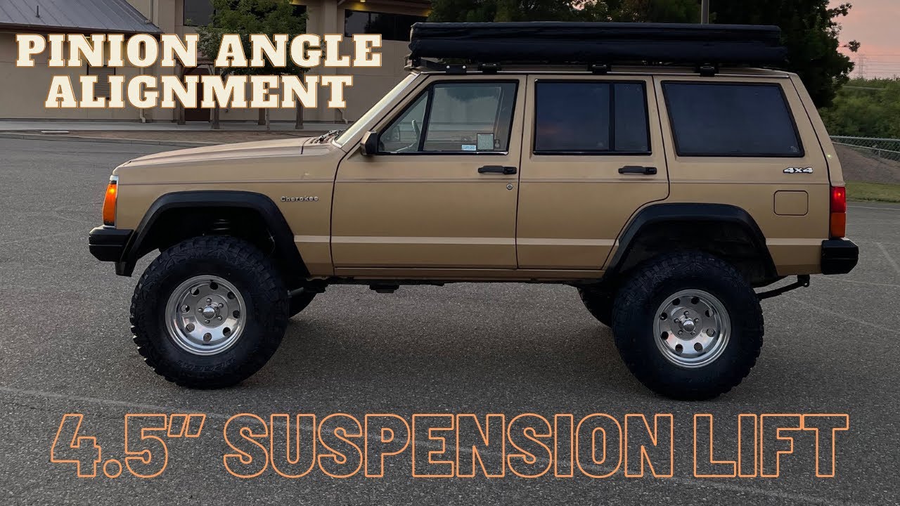 Сборка Jeep Cherokee XJ — установка комплекта для самостоятельного увеличения подвески на 4,5 дюйма