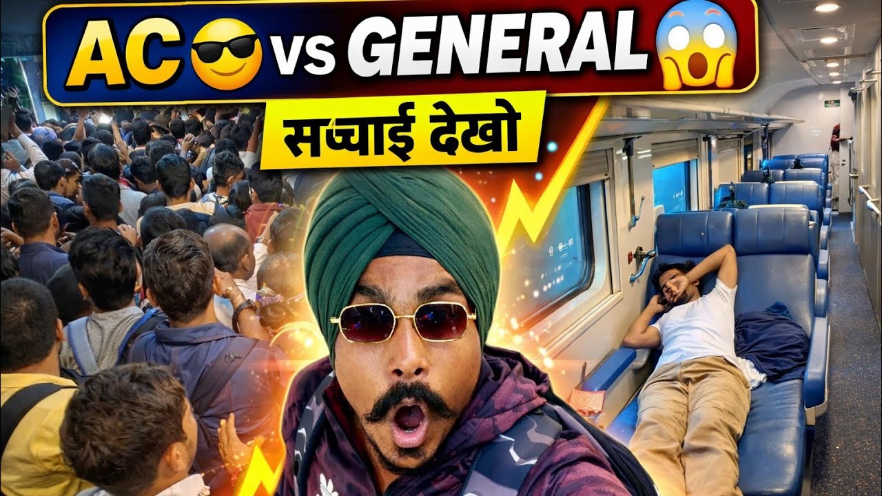 AC vs Sleeper vs General Coach 😱 Pune to Nagpur Train Journey | Full Experience