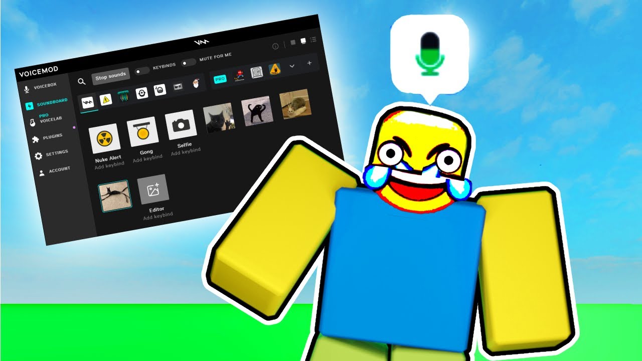 ROBLOX VC BUT WITH A SOUNDBOARD