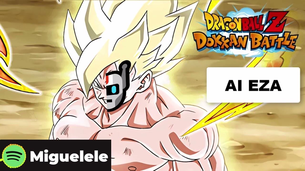 TEQ LR SSJ Goku Revival OST but it's extended by AI (EZA) - Dokkan Battle