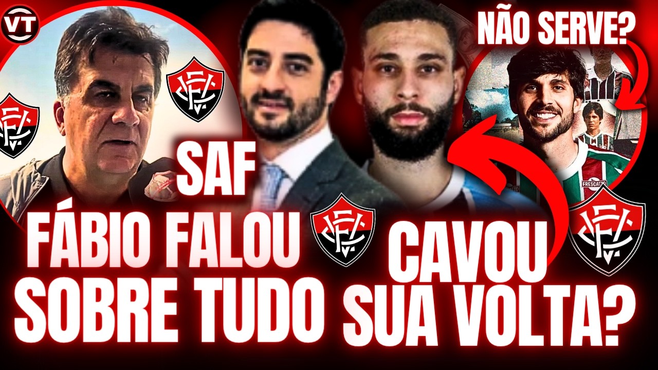 VITÓRIA : EX ZAGUEIRO CAVOU A VOLTA? FABIO MOTA FALOU APÓS A DERROTA! MINHA OPINÃO!