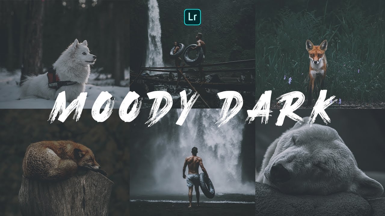 Como Editar Fotos Estilo MOODY DARK ( MODO OSCURO ) LIGHTROOM | PRESET GRATIS!
