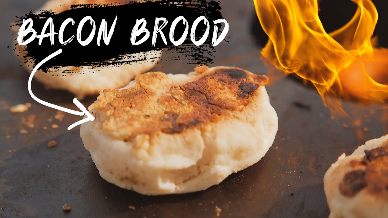 BACON Brood op Open VUUR! | Kolenboertje Outdoor