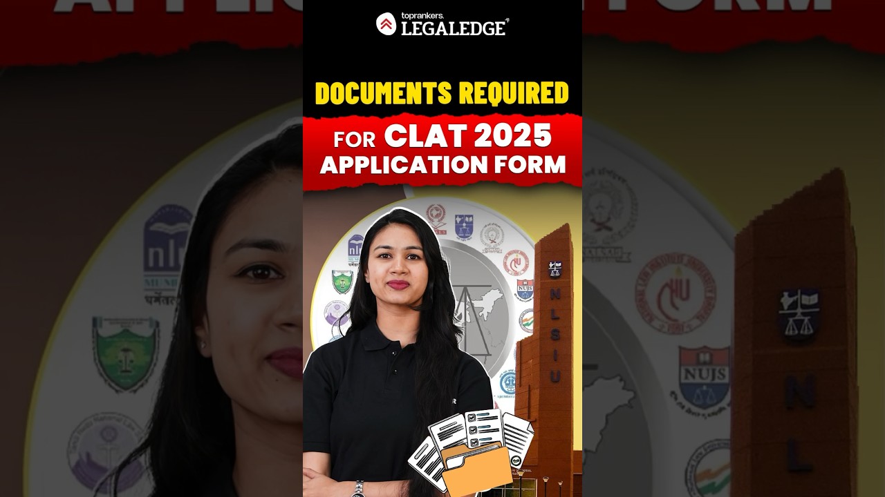 CLAT 2025 Application: Must-Have Documents! 📑 #clat2025 #clatapplicationform