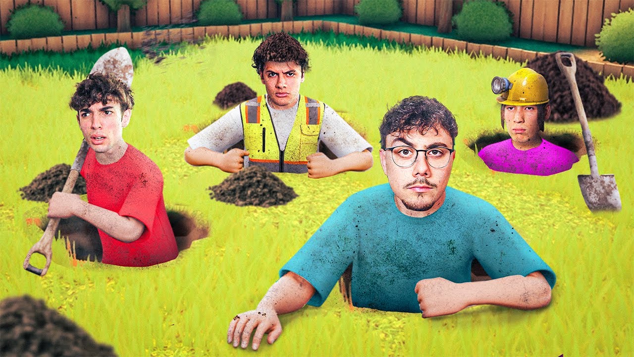 Cavar un AGUJERO con tus Amigos: El Videojuego