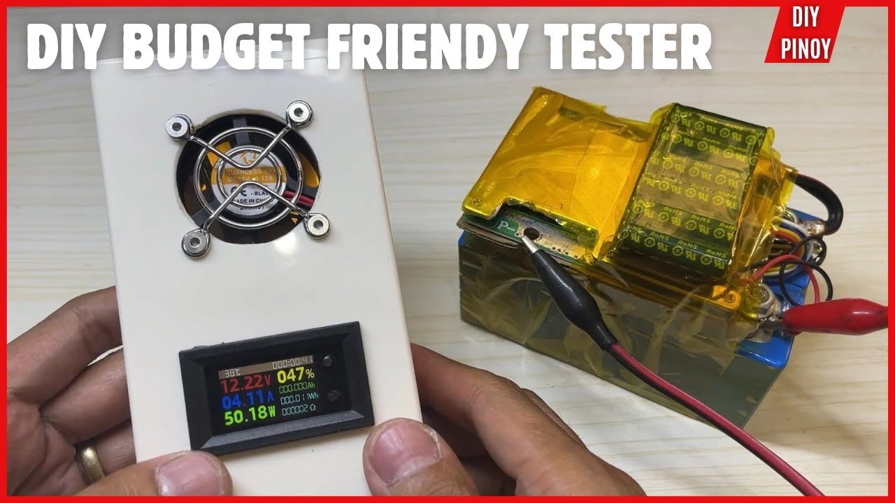 Testing Battery Capacity with a DIY Tester and Load