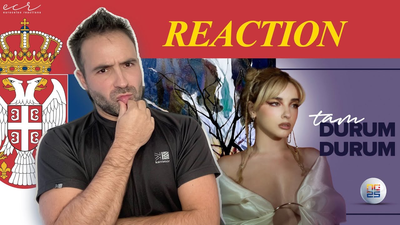 First Reaction 🇷🇸: Tam - DURUM DURUM / Pesma za Evroviziju 2025 (Studio Version)