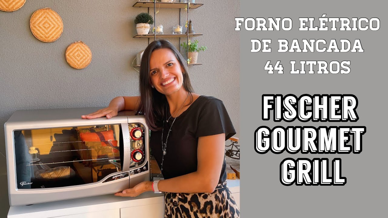 FORNO ELÉTRICO FISCHER GOURMET GRILL - 44 litros