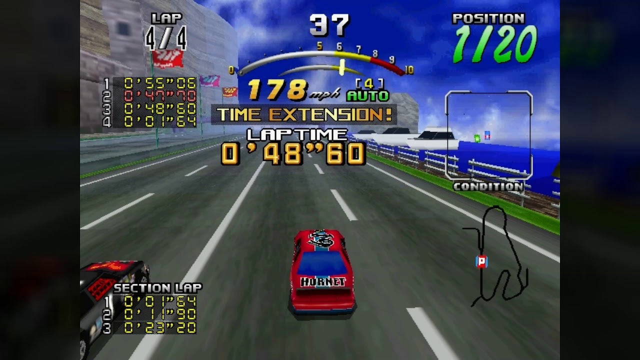 DAYTONA USA Deluxe - Dinosaur Canyon