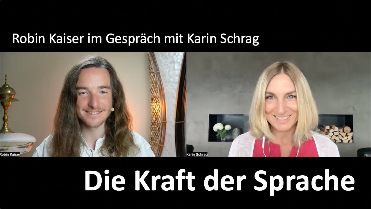 DIE KRAFT DER SPRACHE - Im Gespräch mit Robin Kaiser