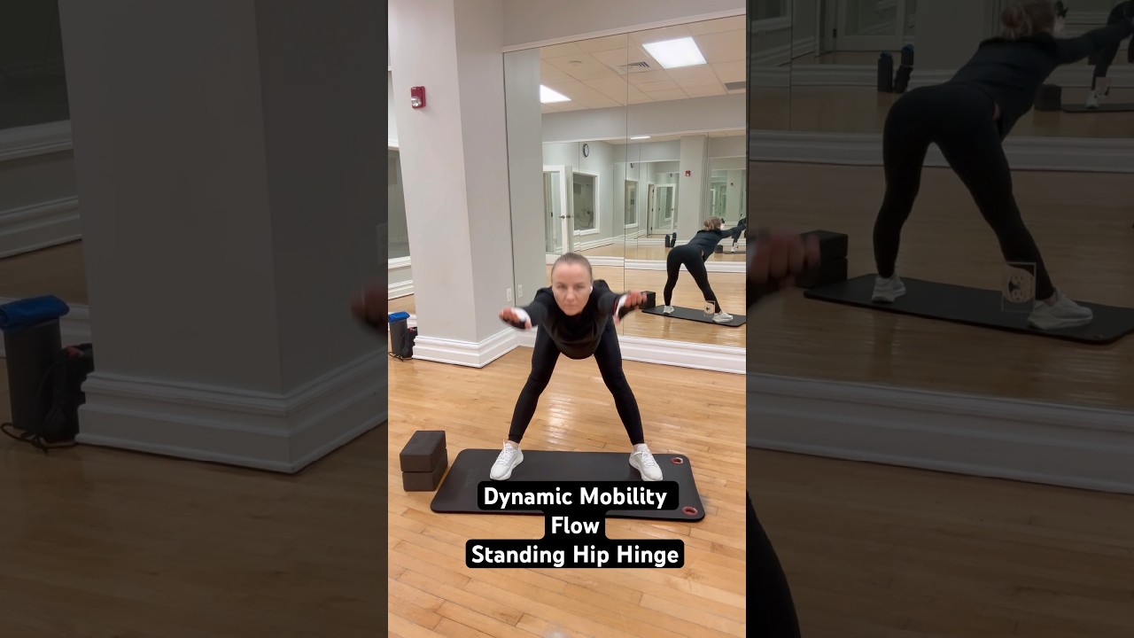 Dynamic Mobility Flow &mdash; Standing Hip Hinge #katyaacrobat #bodymindexpert