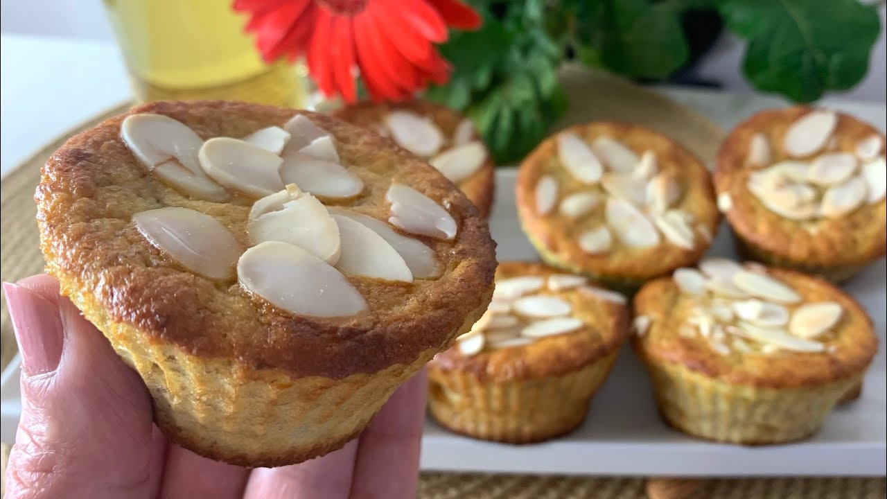 EASY 3 Ingredient Banana and Almond Flour Muffins❗️