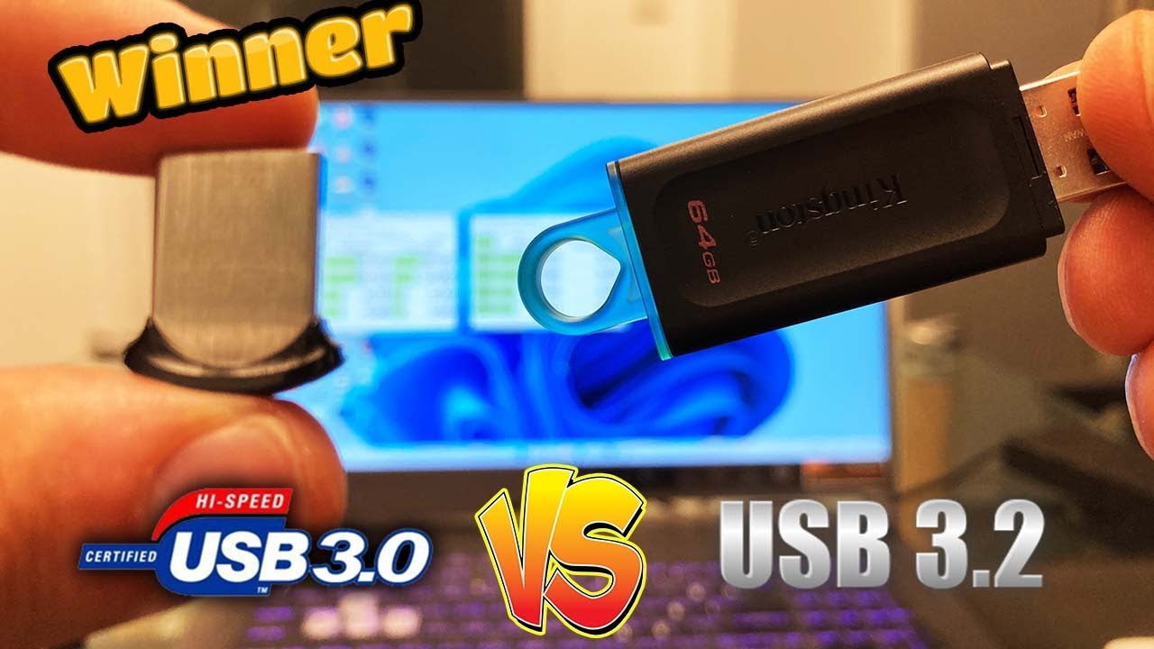 Может ли флэш-накопитель USB 3.0 быть быстрее флэш-накопителя USB 3.2?