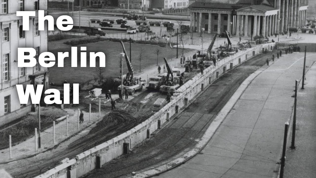 13th August 1961: East Germany begins to construct the Berlin Wall separating from West Berlin