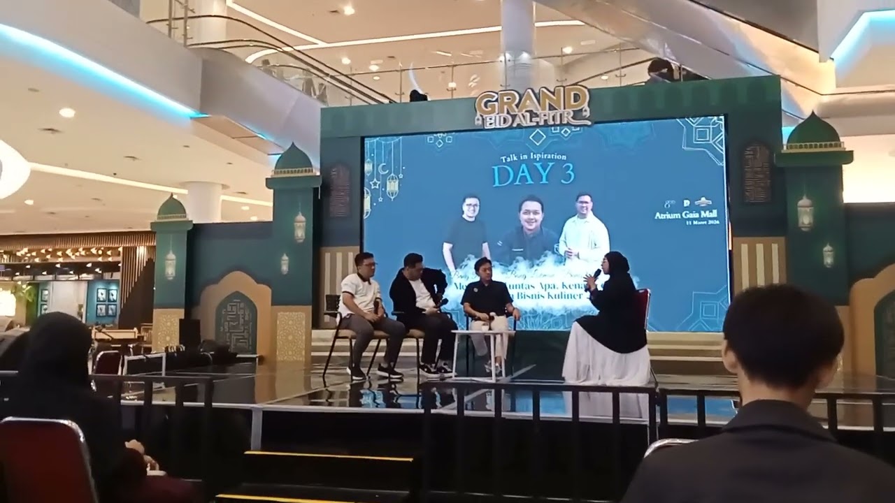 Acara romansa ramadan 3 days bisnis kuliner di main lobby gaia bumi raya city mall