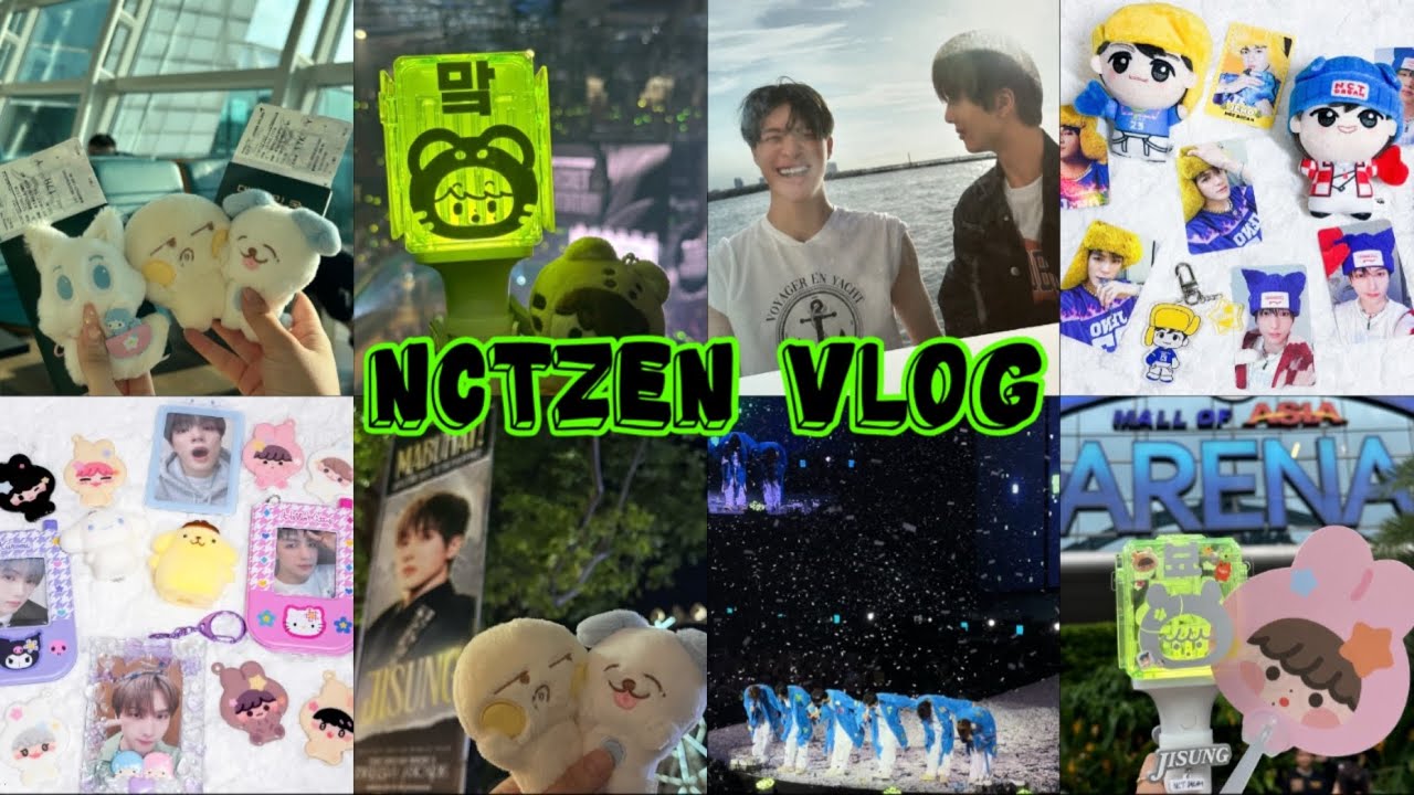 [시즈니 브이로그 🌱] 7, 8월 덕질 브이로그 l 드림쇼3 in 마닐라 🇵🇭 l 127 팬미팅 l 나르시시즘 포토북 l 삐그덕 스미니깡 l 다마고치 포카홀더 l 캔디 인형 MD