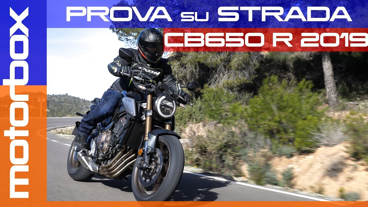 Nuova Honda CB650R 2019 | Guida telepatica e 4 cilindri da 12.000 giri